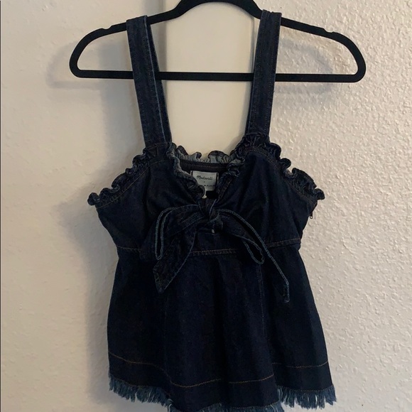 Madewell Tops - Madewell+ Karen Walker tie front top